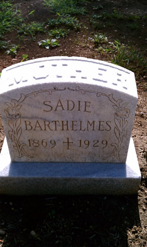Barthelmes, Sadie